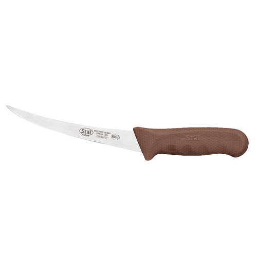 Winco KWP-60N 6" Curved Boning Knife with Polypropylene Handle