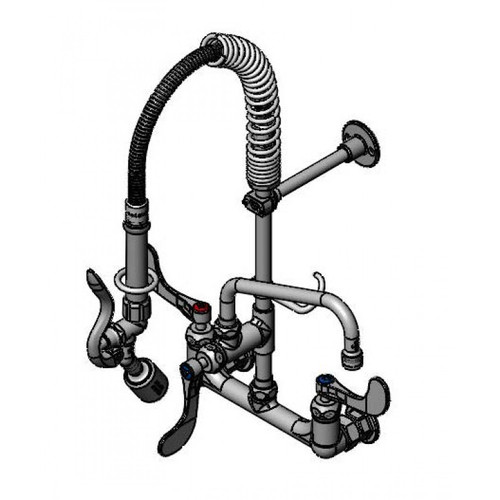 T&S Brass Mpw-8Wwn-08-Cr Mini Pre-Rinse Unit 8"