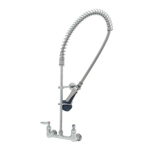 T&S Brass B-0133-08-M EasyInstall Pre-Rinse Unit spring action