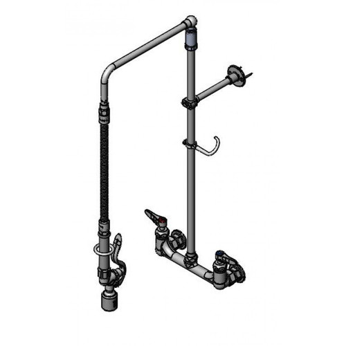 T&S Brass B-0131-Cr-Bc Easyinstall Pre-Rinse Unit