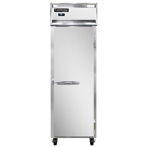 Continental Refrigerator 1RNPT 26"W One-Section Solid Door Refrigerator