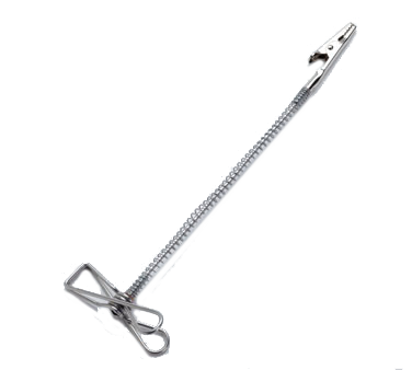 American Metalcraft CLIPIT6 6" W Stainless Steel Sign Clip