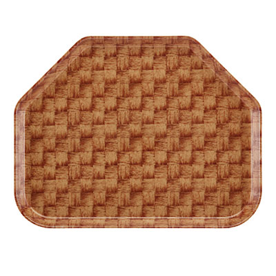 Cambro 1422TR301 14" Trapezoid Fiberglass Camtray - 12/Case