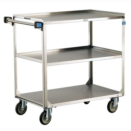 Lakeside 444 39.25" W 500 Lbs. Stainless Steel 3-Tier Utility Cart