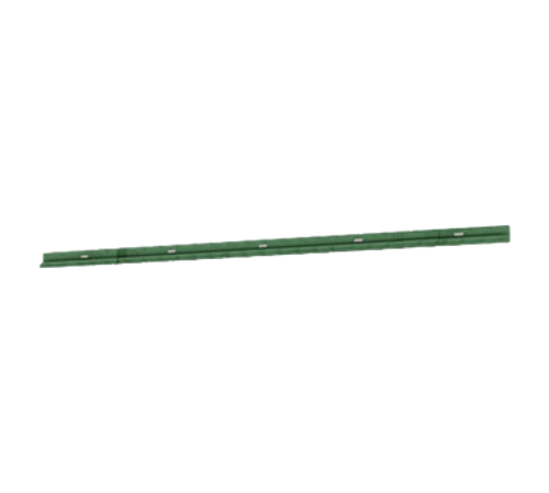 Metro SW56K3 Smartwall Wall TRack 56" 12 Gauge Steel Metroseal 3 Epoxy-Coated Corrosion-Resistant Finish