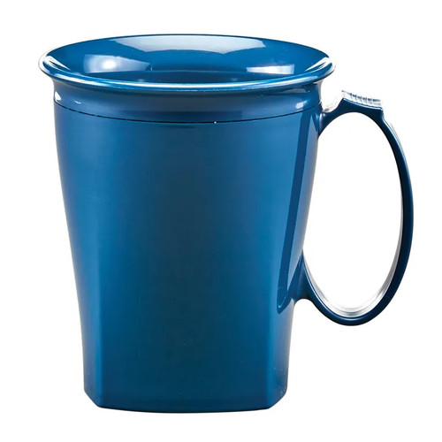 Cambro MDSHM8497 The Harbor Collection 8 oz Navy Blue Polypropylene Mug - 48/Case