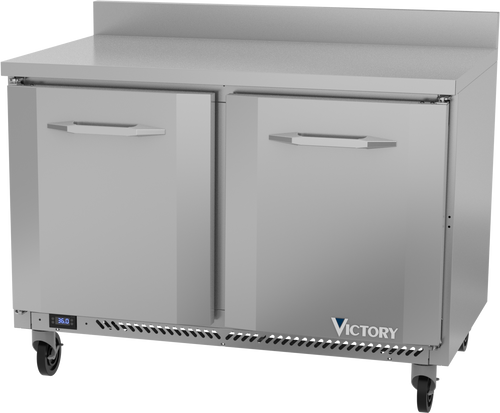 Victory VWR48HC Worktop Refrigerated Counter Two-Section 48"
