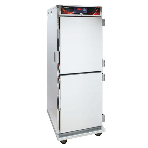 Cres Cor H137UA12DZ 28.75" W Aluminum 1-Compartment Insulated Mobile Heated Correctional Cabinet - 120 Volts