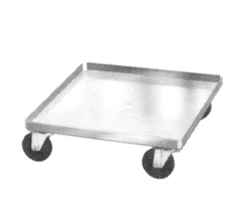 Piper Products 750 Stainless Steel Single Stack Without Handle Dish Rack Dolly