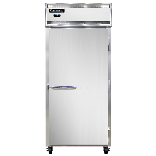 Continental Refrigerator 1FX-SS 36.25" W One-Section Solid Door Reach-In Extra-Wide Freezer - 115 Volts