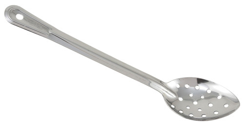 Winco BSPN-13 13" Stainless Steel Basting Spoon