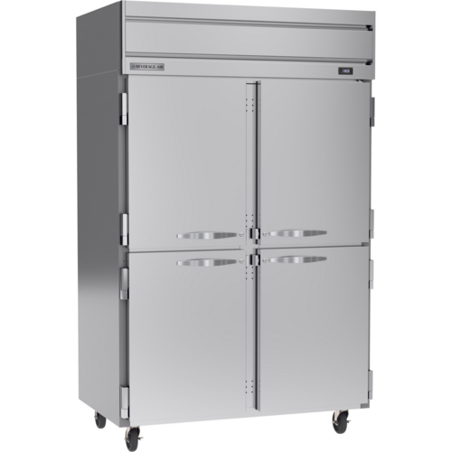 Beverage Air HF2HC-1HS 52" W Two-Section Solid Door Reach-In Horizon Series Freezer - 115 Volts