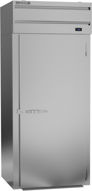 Beverage Air PFI1HC-1AS 36.5" W One-Section Roll-In Freezer - 208/230 Volts