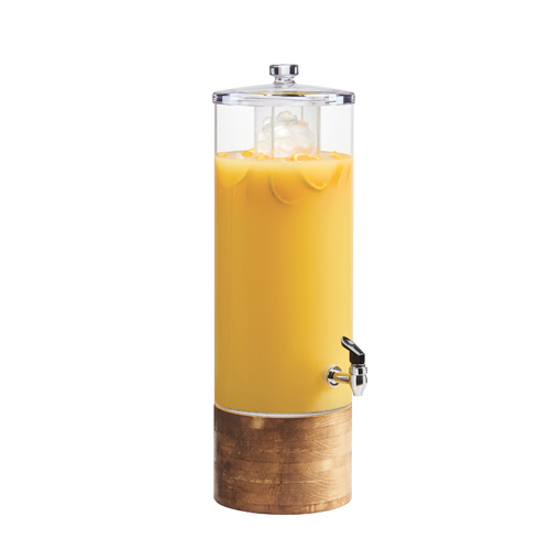 Cal-Mil 4306-3-99 3 Gallon Madera Beverage Dispenser Round