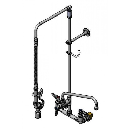 T&S Brass B-0131-12-Crbjk Easyinstall Pre-Rinse Unit