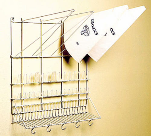 Matfer Bourgeat 169002 Pastry Bag Dryer 19-5/8"L x 19-5/8"H Plasticized Wire