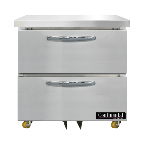 Continental Refrigerator DF32N-U-D 32"W One-Section Designer Line Undercounter Freezer