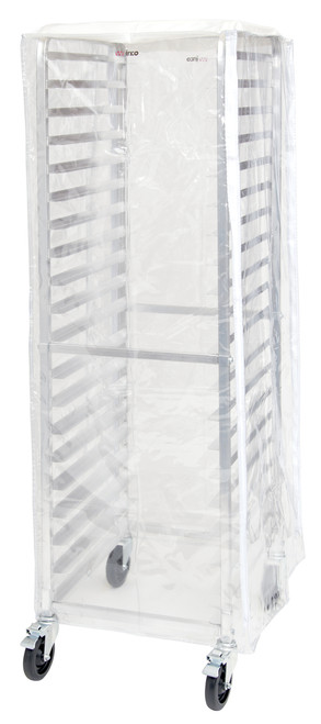 Winco ALRK-20-CV Clear PVC Sheet Pan Rack Cover