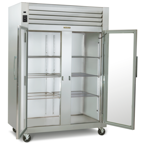 Traulsen RHT232DUT-FHG 48" W Stainless Steel 2-Section Reach-In Spec-Line Refrigerator - 115 Volts