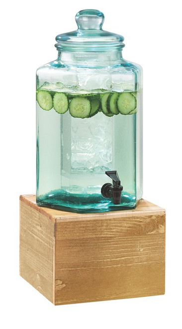 Cal-Mil 3422-2 2 Gallon Madera Beverage Dispenser Glass