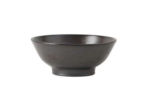 Tuxton GZL-050 8-1/4" 46 Oz. Ceramic Lava Round Ramen Bowl (1 Dozen)