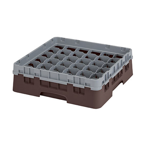 Cambro 36S318167 Camrack Glass Rack With Soft Gray Extender