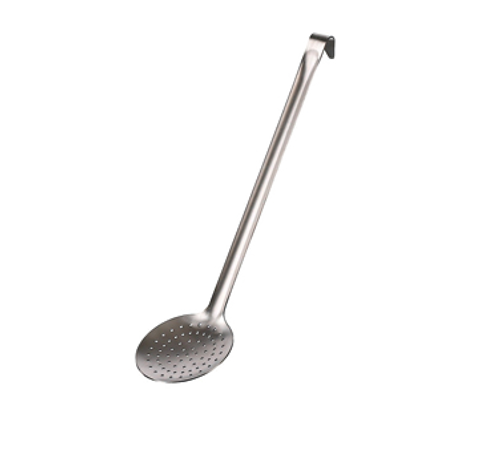 Matfer Bourgeat 112063 4-3/4" Dia. Round Stainless Steel Perforated Skimmer