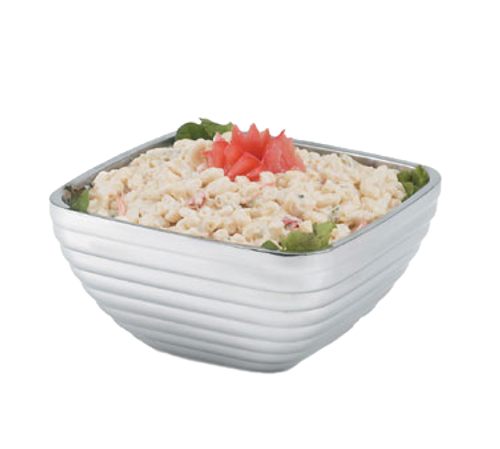 Vollrath 47634
 3.2 qt
 Stainless Steel
 Square
 Serving Bowl