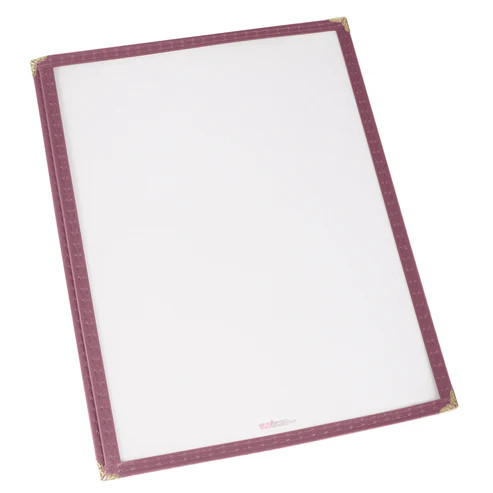 Winco PMC-14U 9-3/8" x 14-7/8" Menu Cover