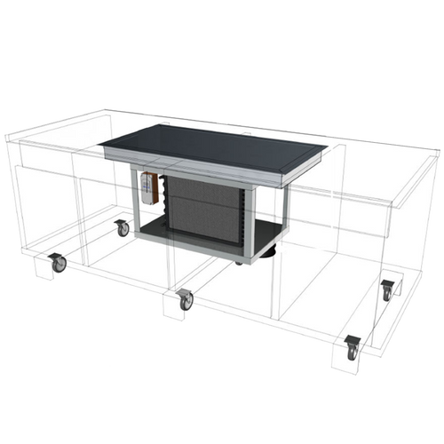 Spring USA SS-FT-6022 60"W Hidden Frost Top