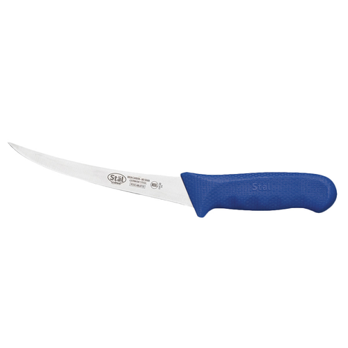 Winco KWP-60U 6" Curved Boning Knife with Polypropylene Handle