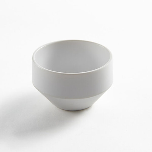 American Metalcraft MSCRW2 2.38" 2 Oz. Plastic White Round Sauce Cup
