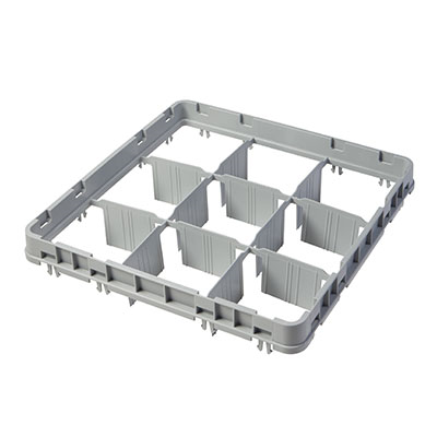 Cambro 9E1151 Full Drop Extender Full Size (9) Compartments - 12/Case