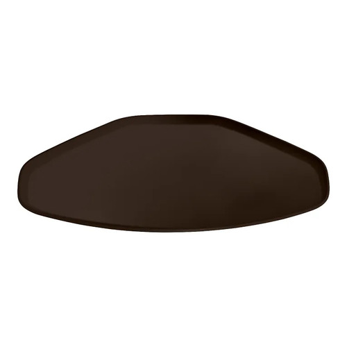 Cambro 1520TR116 14.56" Brown Trapezoid Camtray - 12/Case