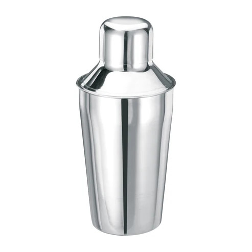 Winco BS-310 10 Oz Stainless Steel 3-Piece Classic Bar Shaker