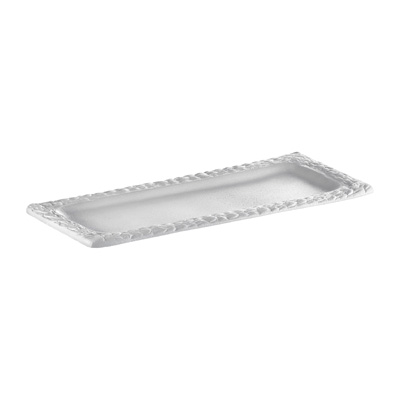 Bon Chef 80240TEAL Ceramic Rectangular Tray
