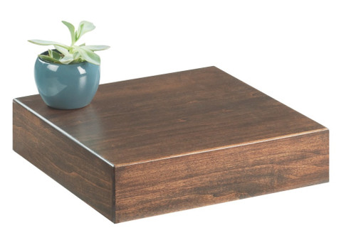 Cal-Mil 432-3-78 12"W x 12"D x 3-1/4"H Square Mid-Century Riser