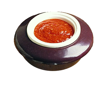 Bon Chef 9037CABERNET Ceramic Matte Red Supreme Ring