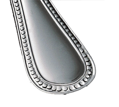 Bon Chef S1016 4.69" 18/10 Stainless Steel Sombrero Demitasse Spoon