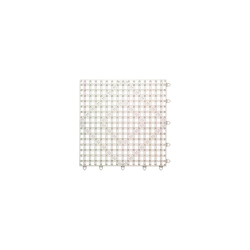 San Jamar VM5280CL 12" x 12" Bar Mat Tile and Shelf Liner