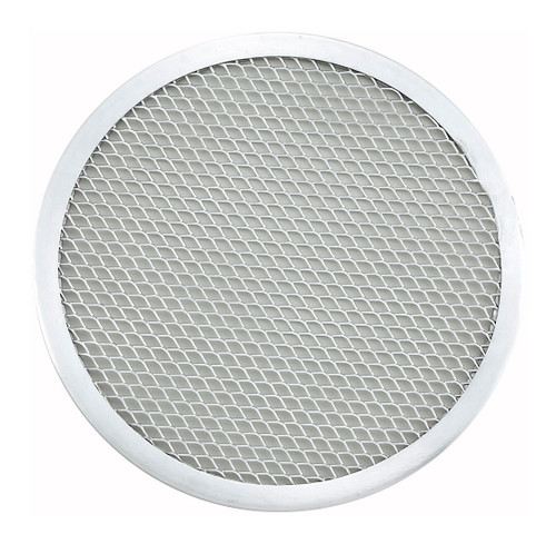 Winco APZS-10 10" Aluminum Pizza Screen