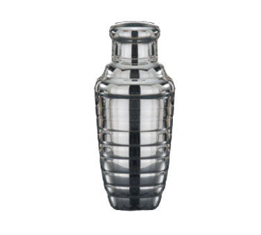 American Metalcraft BHS117 16 Oz. Stainless Steel Beehive Cocktail Shaker