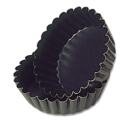 Matfer Bourgeat 331151 Exopan Cake Mold 4" Dia. x 1-1/6"H Round Steel