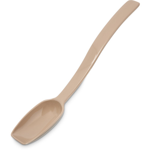Carlisle 446006 0.5 Oz. Solid Beige Plastic Salad or Buffet Spoon
