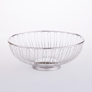 American Metalcraft BSS11 11" Stainless Steel Round Basket