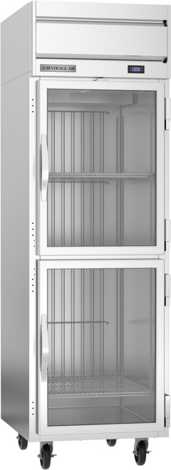 Beverage Air HFPS1HC-1HG 26" W One-Section Glass Door Reach-In Freezer - 115 Volts