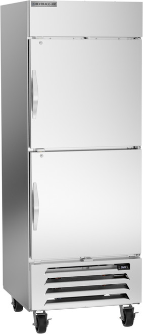 Beverage Air HBR27HC-1-HS 30" W One-Section Solid Door Reach-In Horizon Series Refrigerator