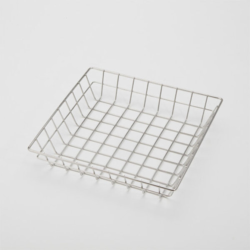 American Metalcraft SQGS10 Stainless Steel Square Wire Grid Basket