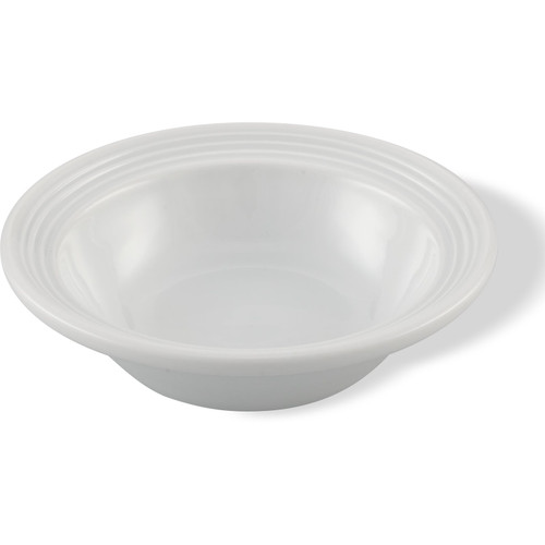 Dinex DX5CFNB02
 5-1/4"
 5 oz
 China
 White
 Round
 Fruit Bowl