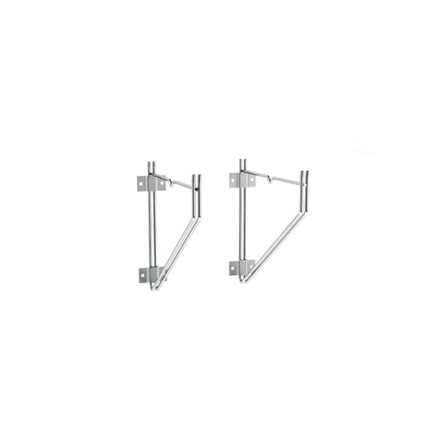 Metro 12Wb1C Regular Erecta Wall Mount 10-3/4"H Chrome Plated Finish